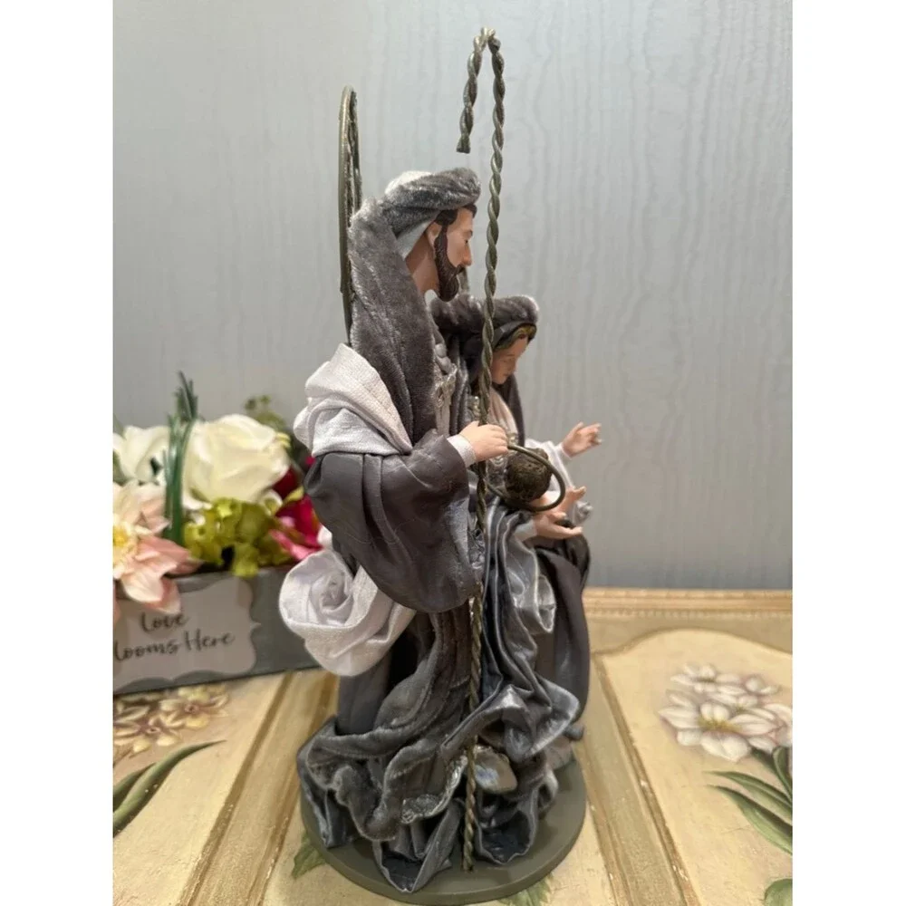 Vintage Holy Family Nativity Mary Joseph Baby Jesus